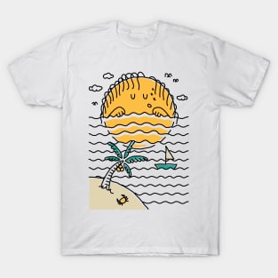 Sun Sleep (for Bright Color) T-Shirt